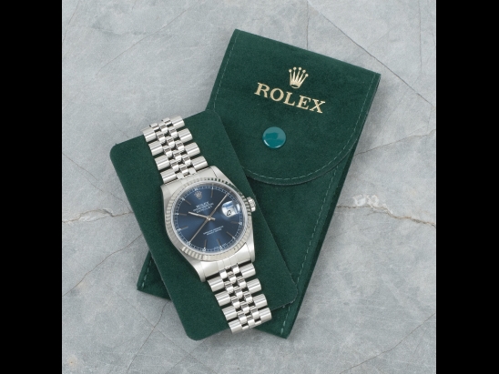 Ролекс (Rolex) Datejust 36 Blu Jubilee Blue Jeans Dial 16234